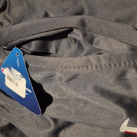 Champion men's size XL Gray jogging pants, 2 pockets, thin fuzzy lined NWT - Picture 6 of 8